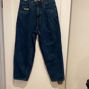 Empyre Dark Blue Wide Leg Jeans